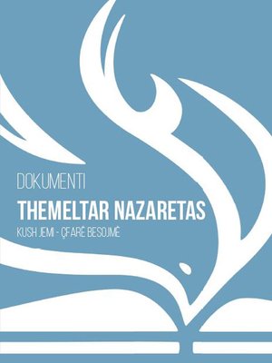 cover image of Dokumenti Themeltar Nazaretas